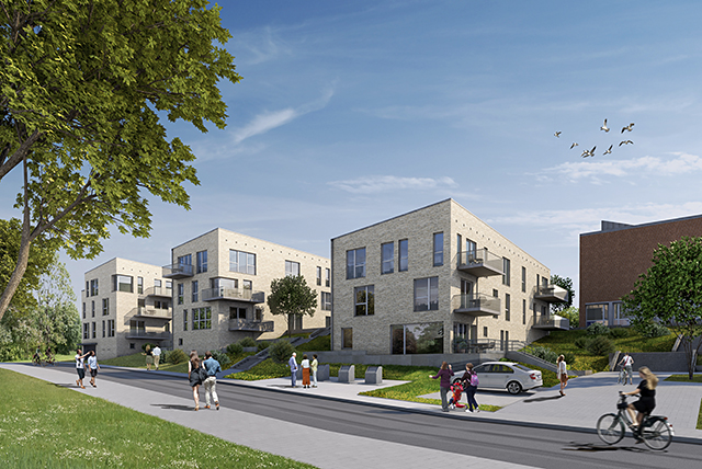 Quartier FH-Campus Eckernförde (Visualisierung) Quartier FH-Campus Eckernförde (Visualisierung)