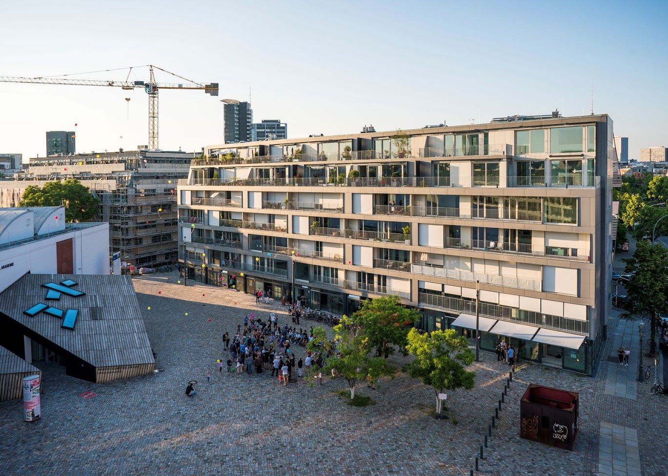 UrbaneQuartiersentwicklung, Metropolenhausam Jüdischen Museum eG, Berlin. Quelle: Sebastian Wells.