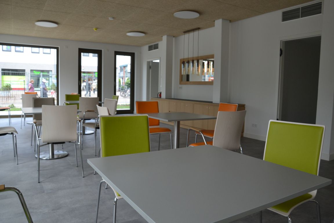 Im Erdgeschoss des „Lipsia-Turmes“ befindet sich eine Cafeteria. Quelle: W&R IMMOCOM.