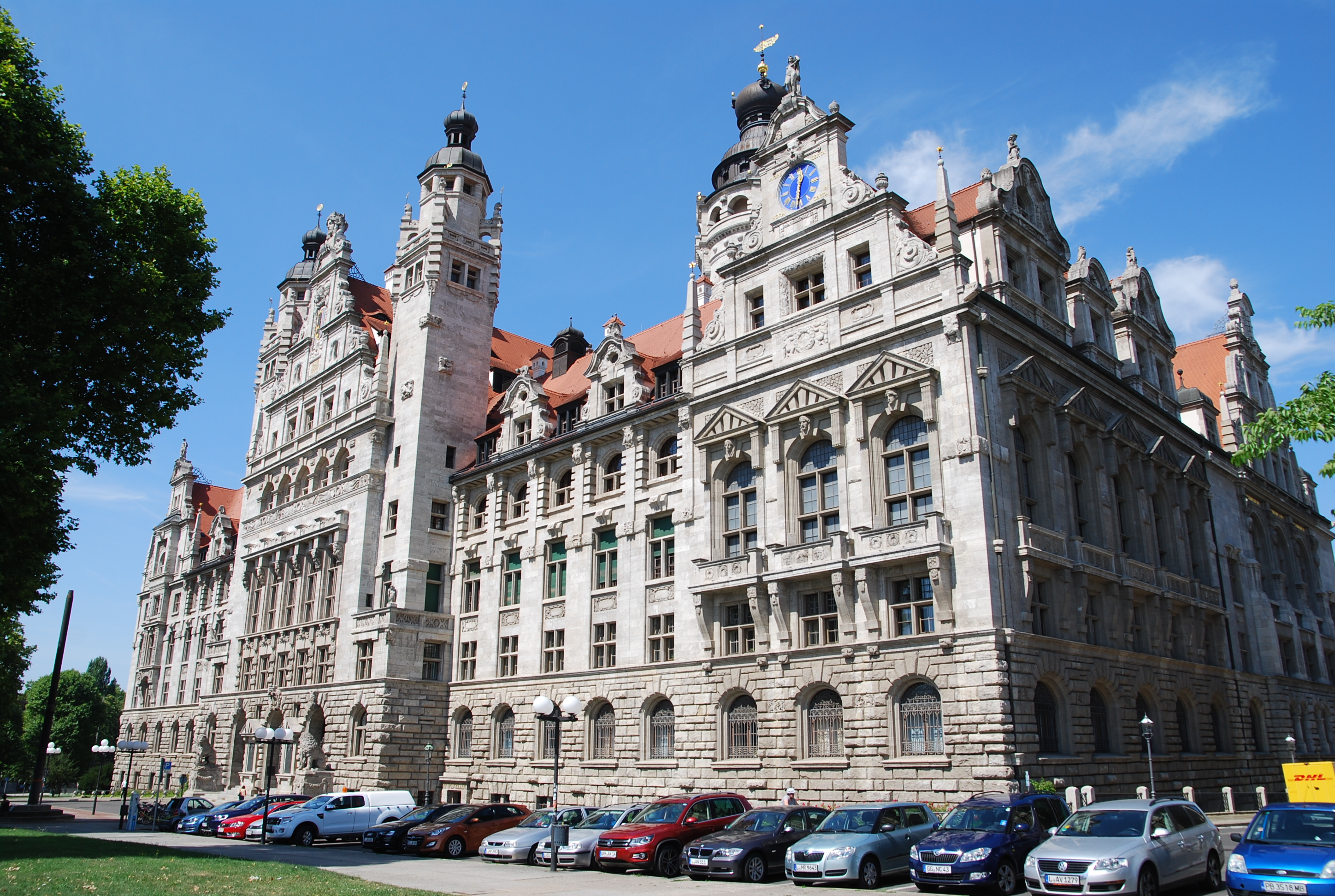 Das Neue Rathaus von Leipzig. Quelle: Stadt Leipzig.