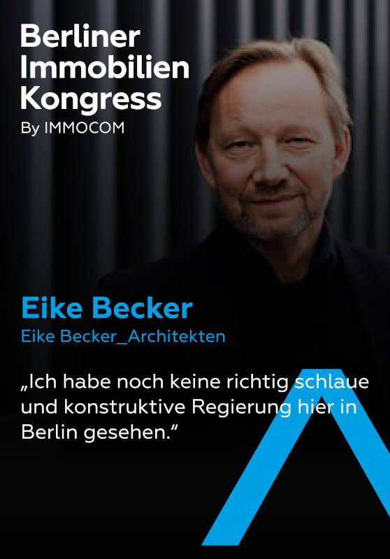 Berliner Immobilienkongress Eike Becker