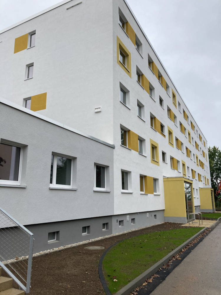 Die Wohnungen in der Irkutsker Straße 209/211 und 223 wurden schlüsselfertig übergeben. Quelle: WOLFF & MÜLLER