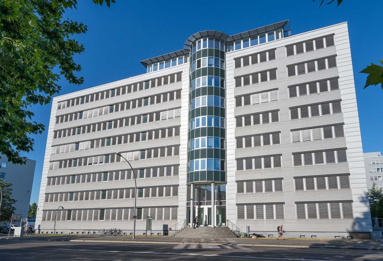 Das Bürohaus in der Storkower Straße 132 in Berlin. Quelle: Commodus.