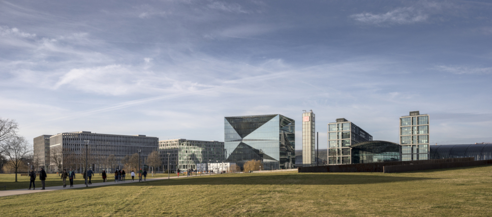 Der cube berlin ist Teil der Berliner Europacity. Copyright: CA Immo/Adam Mørk