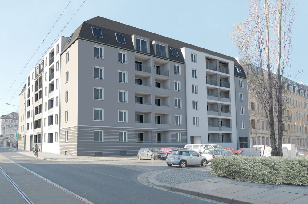 Am Standort Schäferstraße baut die WiD 58 Wohnungen. Quelle: WiD