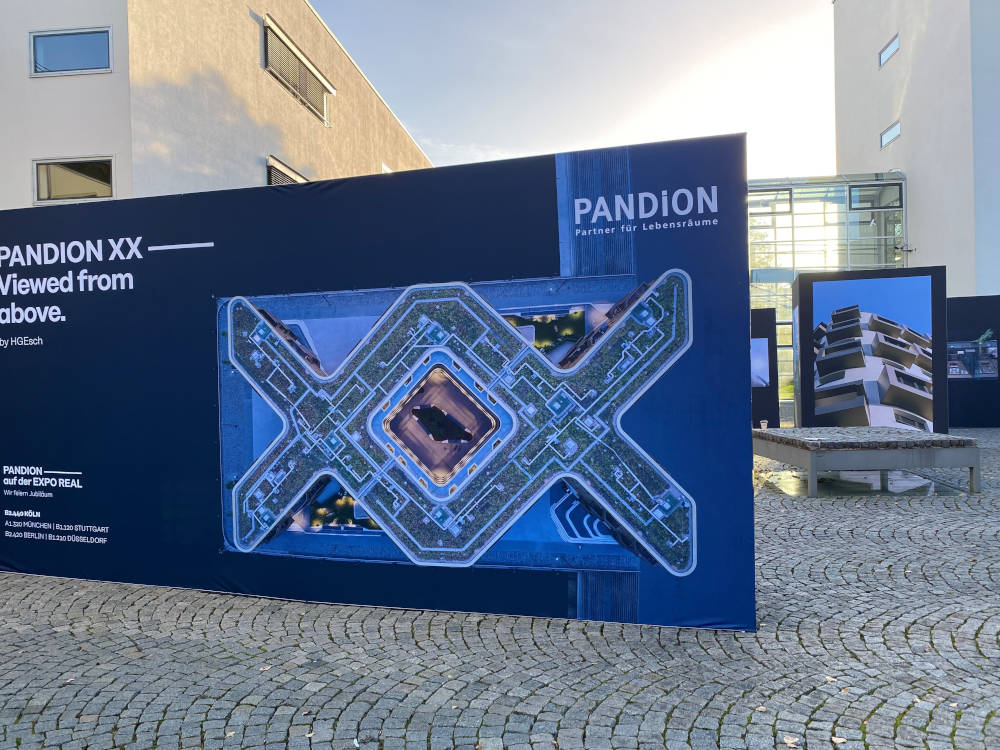 Pandion verkündet auf der EXPO REAL einen neuen Ankauf. Copyright: IMMOCOM / Ivette Wagner