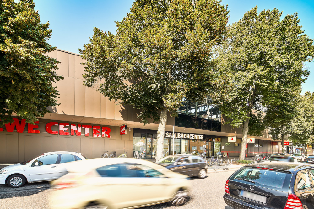 Das Saalbachcenter in Bruchsal. Copyright: Johannes Schuchardt Das Saalbachcenter in Bruchsal. Copyright: Johannes Schuchardt