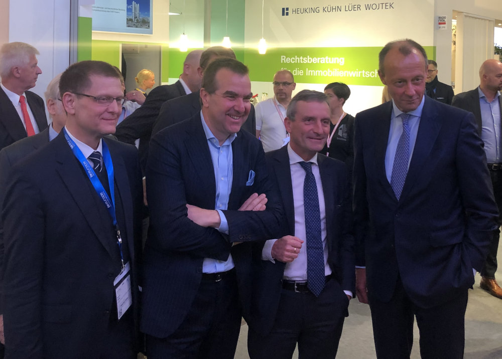 Friedrich Merz auf der EXPO REAL. Copyright: W&R IMMOCOM