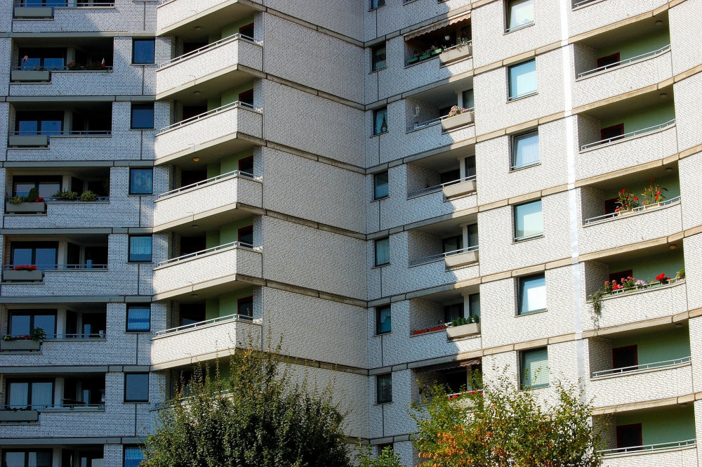 Ein Wohnblock in Gelsenkirchen. Copyright: Jörg Möller auf Pixabay Ein Wohnblock in Gelsenkirchen. Copyright: Jörg Möller auf Pixabay