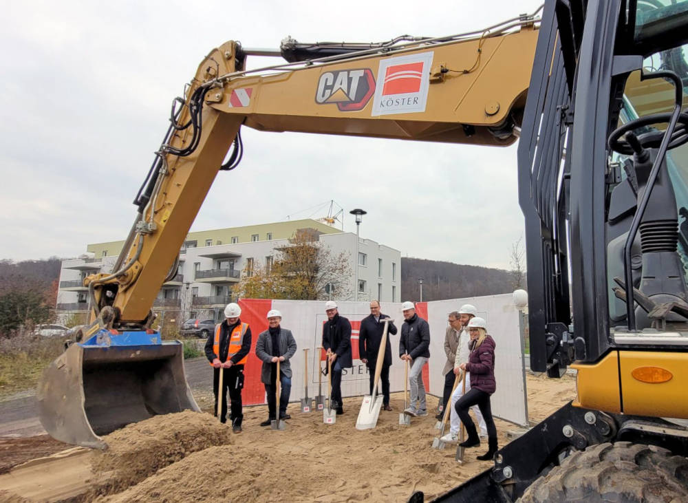 Spatenstich für das Seniorenwohnheim. Copyright: WOHNGROUP GmbH