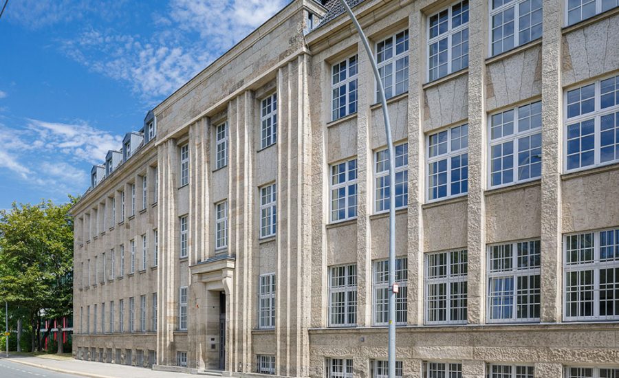 Die DVI Gruppe erwarb das ehemalige Technische Rathaus in Chemnitz und verwandelte es in eine gefragte Büroimmobilie. Copyright: DVI Gruppe