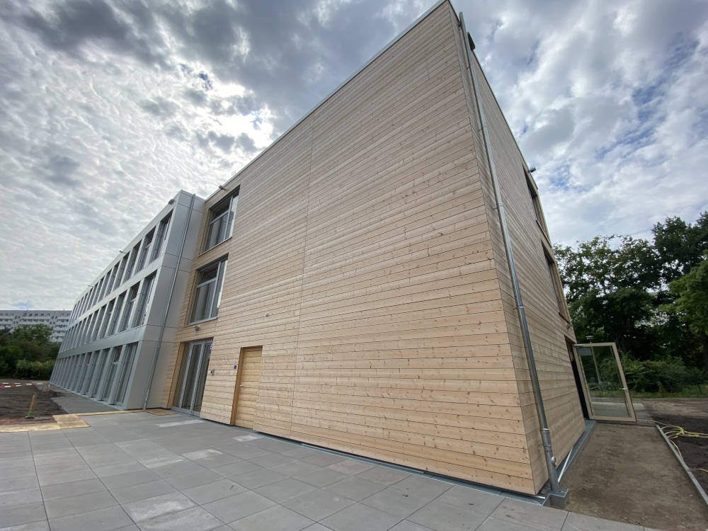 Ergänzungsbau der Bernhard-Grzimek-Schule. Copyright: Mara Kaemmel