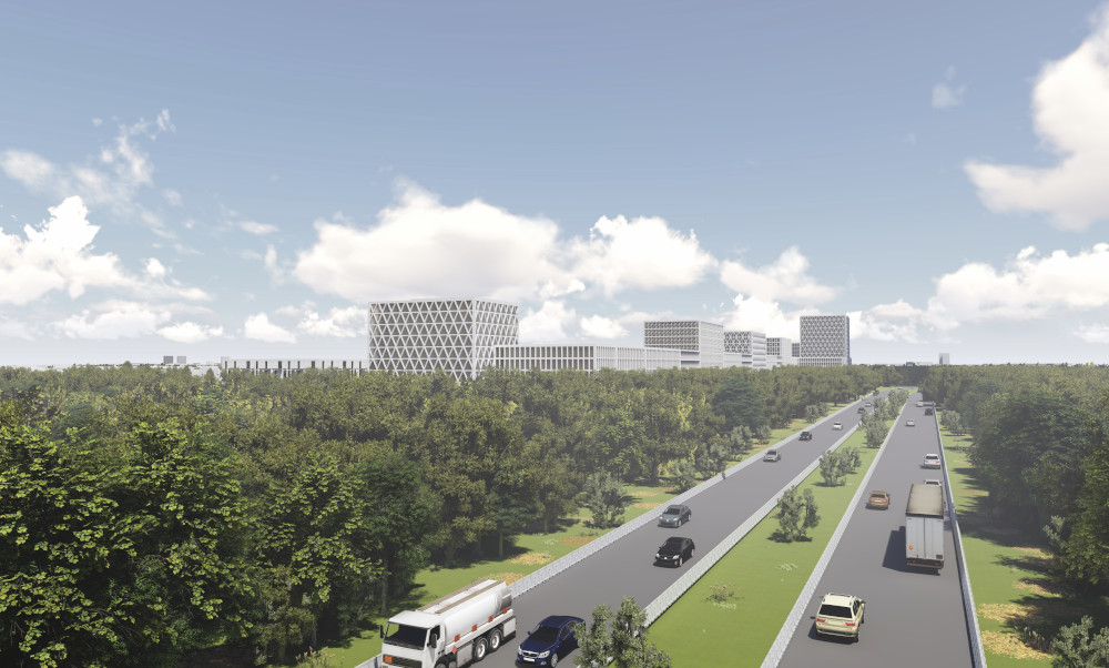 Wohn- und Gewerbegebiet für Potsdam im Kirchsteigfeld. Copyright: Winkens Architekten Wohn- und Gewerbegebiet für Potsdam im Kirchsteigfeld. Copyright: Winkens Architekten
