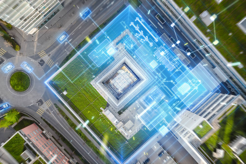 Sorgen für Effizienz und Sicherheit in Gebäuden: Digitale Lösungen und Produkte der Reihe Desigo von Siemens Smart Infrastructure. Copyright: Siemens