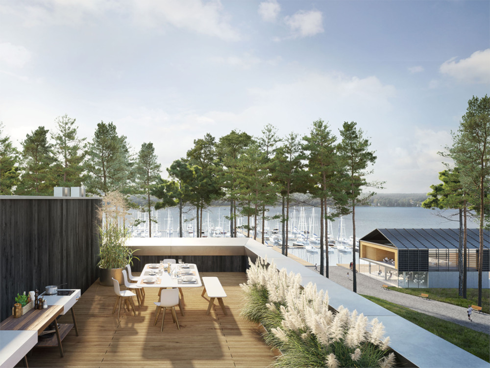 Visualisierung der Marina Apartments. Copyright bloomimages Visualisierung der Marina Apartments. Copyright bloomimages