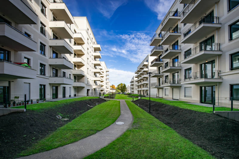 Innenansicht des Quartiers Paulsternstraße. Copyright: Claudius Pflug