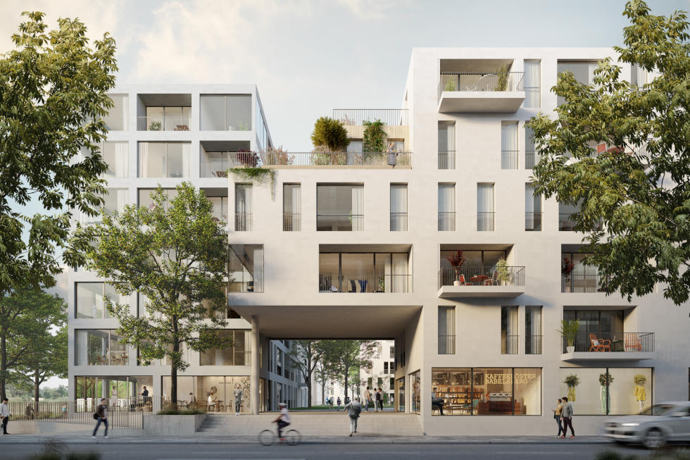 Lebendige Architektur wird ein Markenzeichen der Quartiersentwicklung. Copyright: Nightnurse Images, Zürich Lebendige Architektur wird ein Markenzeichen der Quartiersentwicklung. Copyright: Nightnurse Images, Zürich