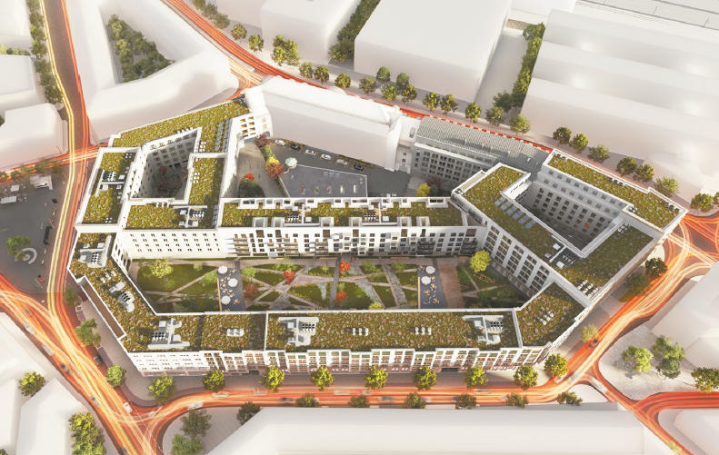 Ein Quartiersüberblick. Copyright: QUARTERBACK Immobilien AG Ein Quartiersüberblick. Copyright: QUARTERBACK Immobilien AG