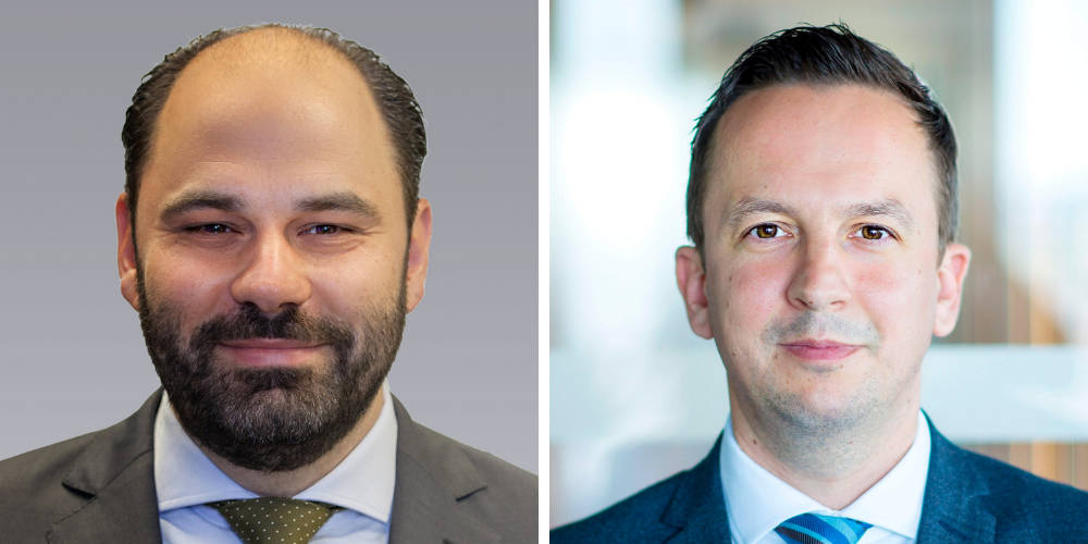 Herwig Lieb (Copyright: Colliers) und Klaus Küppers (Copyright: PANDION AG) analysieren die Immobilienmärkte von Köln und Düsseldorf.