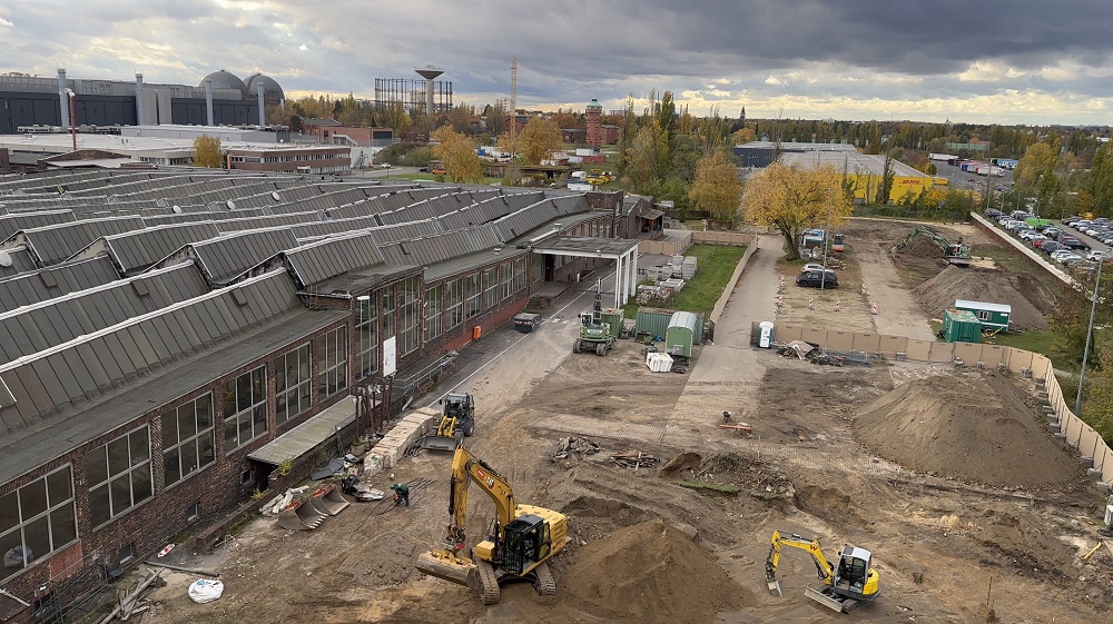 Die Bauarbeiten am Campus ringberlin haben begonnen. Copyright: ringberlin / STO?BE Kommunikation