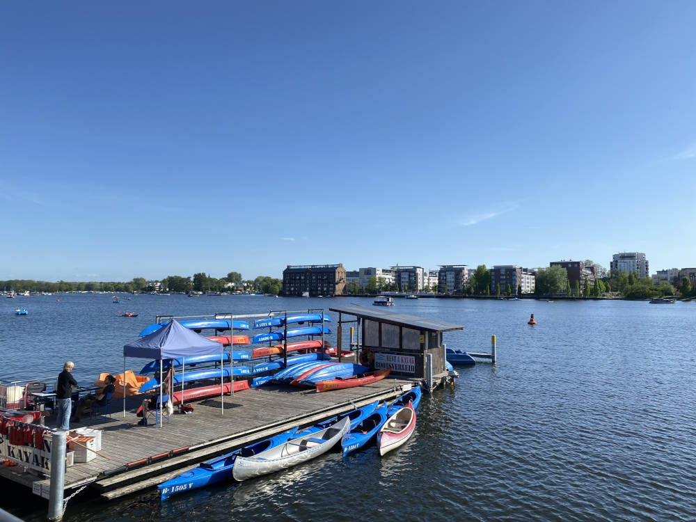 Die Rummelsburger Bucht vom Nordufer aus gesehen. Copyright: Mara Kaemmel