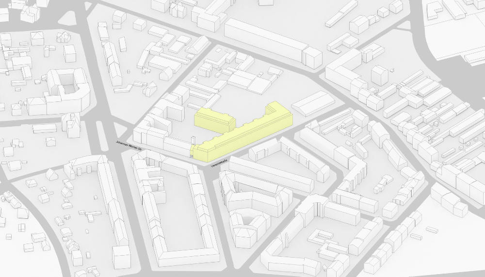 STADT UND LAND baut 135 Wohnungen in der Vereinsstraße. Copyright: STADT UND LAND