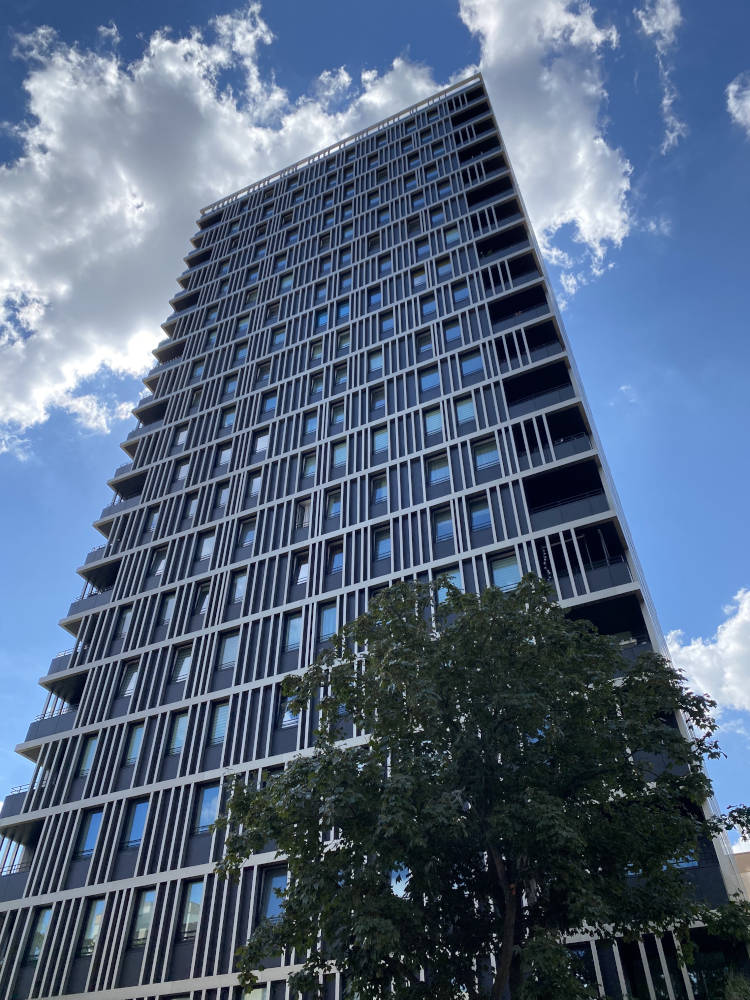 Das TLW-Hochhaus. Copyright: Mara Kaemmel