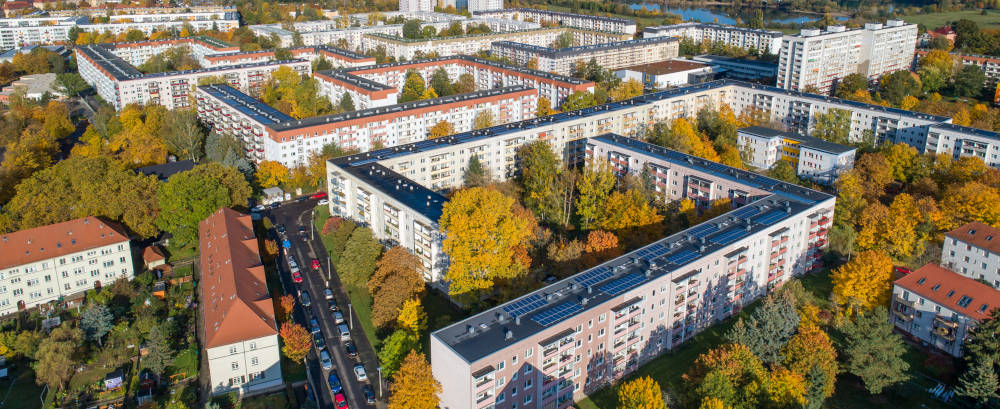 Vonovia macht Dresden-Leuben zum Solarkraftwerk. Copyright: Vonovia SE / Steffen Füssel Vonovia macht Dresden-Leuben zum Solarkraftwerk. Copyright: Vonovia SE / Steffen Füssel
