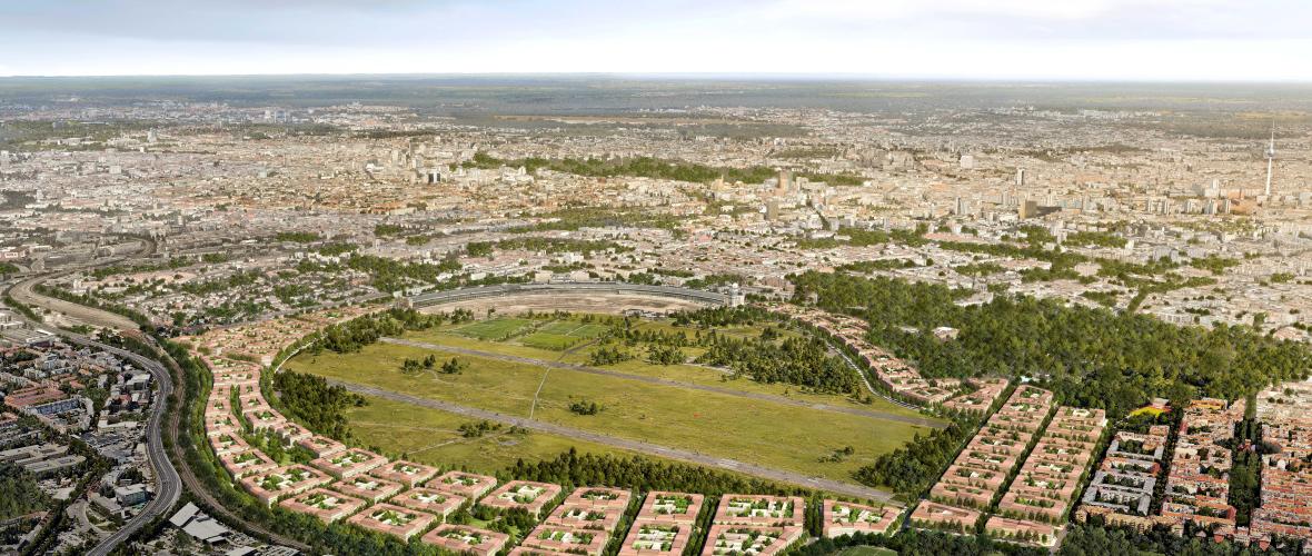 Initiative „Zuhause am Tempelhofer Feld“ schlägt 21.400 Wohnungen für Berlin vor