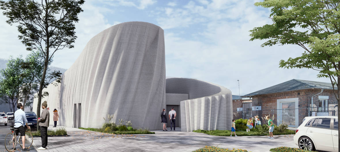 Größtes 3D-Druck-Gebäude Europas steht in Heidelberg