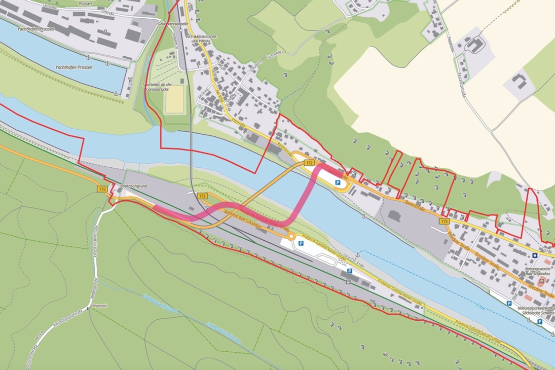 Vorzugsvariante für Behelfsbrücke in Bad Schandau steht fest