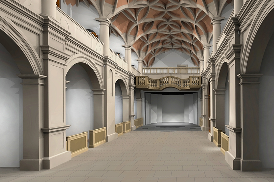 Endspurt im Dresdner Residenzschloss