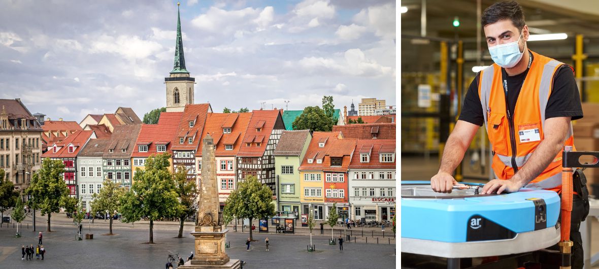 Erfurt-Stotternheim: ATMIRA errichtete für Amazon das größte Einzellogistikobjekt Deutschlands