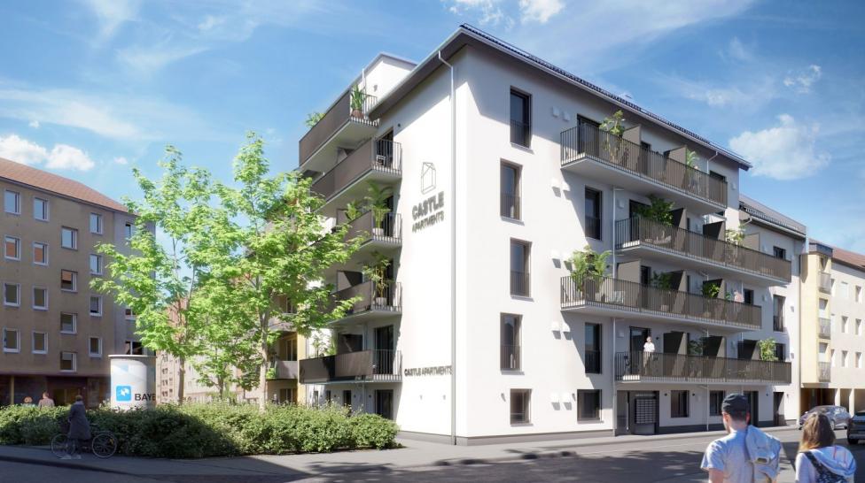 Bayernhaus: Mikroapartments als vielversprechende Assetklasse : Erstmals realisiert die Bayernhaus Wohn- und Gewerbebau GmbH mit „Castle Apartments“ auf studentisches Wohnen ausgerichtete Mikroapartments in Nürnberg-Gleißhammer - und dies mit vollem Erfolg.