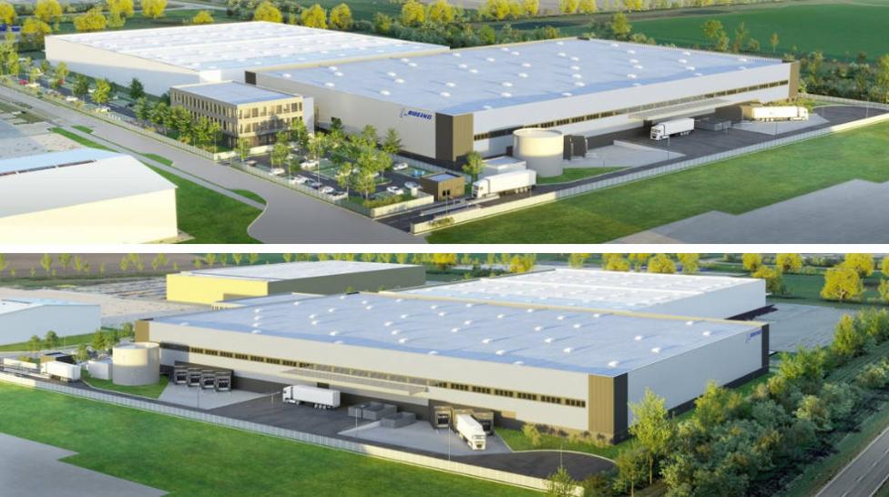 Neues Distributionszentrum von Boeing in Henstedt-Ulzburg