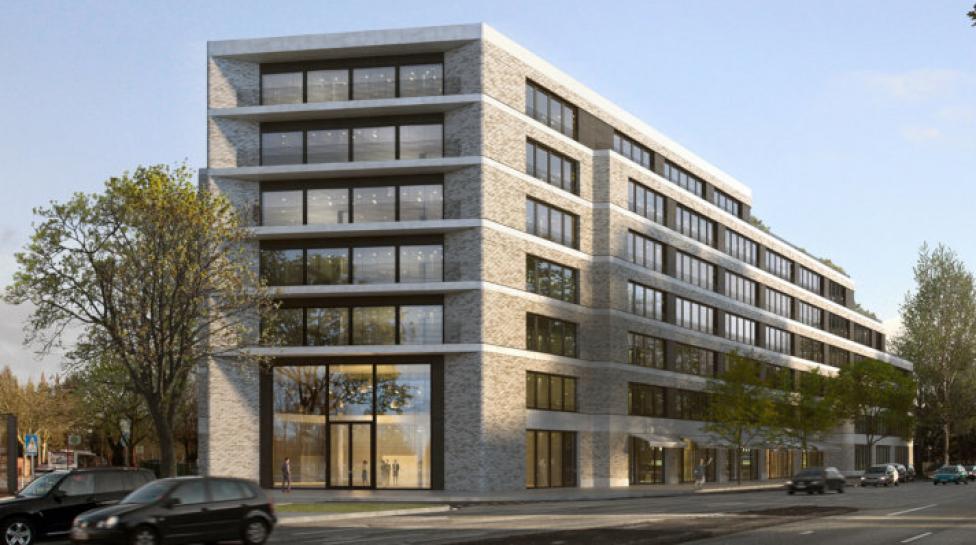 Bramfelder Spitze: Neues Hamburger Bürogebäude als Teil einer Quartiersentwicklung