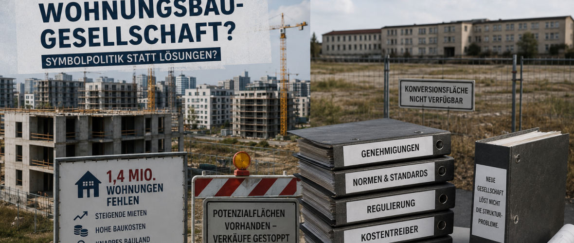 EBZ-Wissenschaftler kritisieren Pläne für Bundeswohnungsbaugesellschaft scharf
