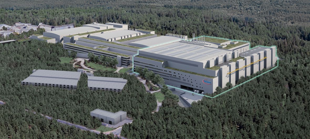 Rekordinvestition: Infineon plant weitere Chipfabrik in Dresden : Der Halbleiterkonzern hat die größte Einzelinvestition der Firmengeschichte angekündigt. Fünf Milliarden Euro sollen in den Ausbau der Fertigungskapazitäten in der Landeshauptstadt fließen. Aktuell erfolgte der Spatenstich für die Großinvestition.