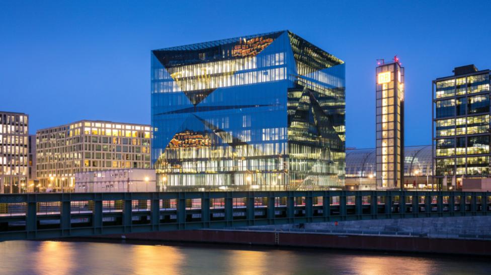 Smartes Bürogebäude cube berlin fertiggestellt