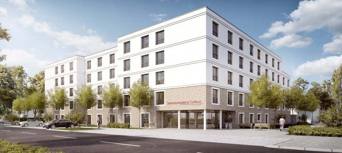 Neue compassio Seniorenresidenz Cottbus vereint Apartmenthaus und Pflegeheim