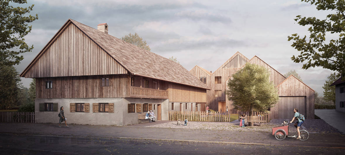 Der Derzbachhof: Euroboden saniert historisches Denkmal in München: Der Derzbachhof, der älteste noch erhaltene Bauernhof in der bayerischen Landeshauptstadt, wurde jahrelang behutsam und nachhaltig restauriert und mit einem Neubau versehen. Das wurde nun mit einem Preis bedacht.