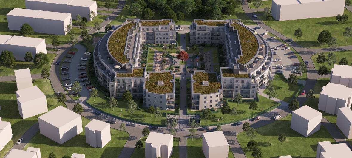 Eichenring in Panketal: Berliner HOWOGE lässt erstmals in Brandenburg bauen