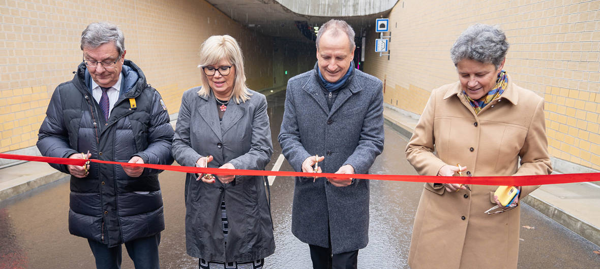 Magdeburg: Neuer City-Tunnel für den Kfz-Verkehr freigegeben