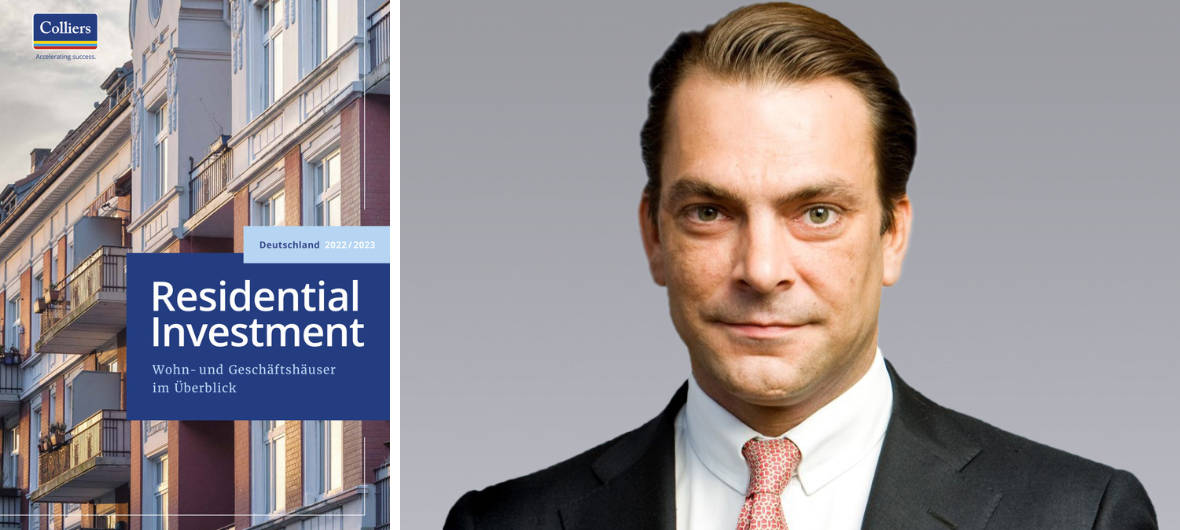 Wohnimmobilien: Colliers prognostiziert abwartende Haltung der Investoren bis Frühjahr 2023: Felix von Saucken, Head of Residential bei Colliers, hat für den zur EXPO REAL 2022 erscheinenden Colliers Residential Investment Report 2022/2023 die Wohnpreise in den A-Städten analysiert.