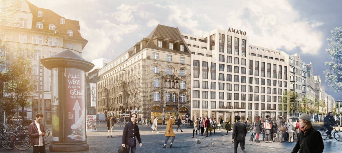 Das Harmelinquartier: Lückenschluss in der Leipziger City: Ein Hotelneubau an der Richard-Wagner-Straße soll ab 2023 eine der letzten großen Baulücken in der Leipziger Innenstadt schließen. Im angrenzenden Harmelinhaus wurde jüngst ein neues Apartmenthotel eröffnet. Beide bilden das Harmelinquartier.