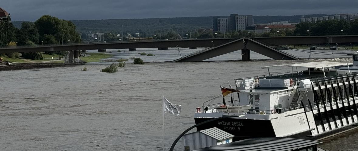 Dresden: Stellungnahme zu eingestürzter Brücke veröffentlicht
