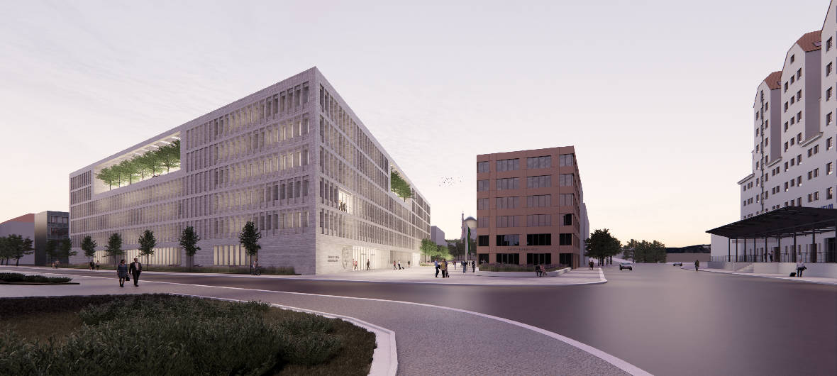 Neuer Interimsbau für Landtag in Dresden: Entwurf in der Diskussion