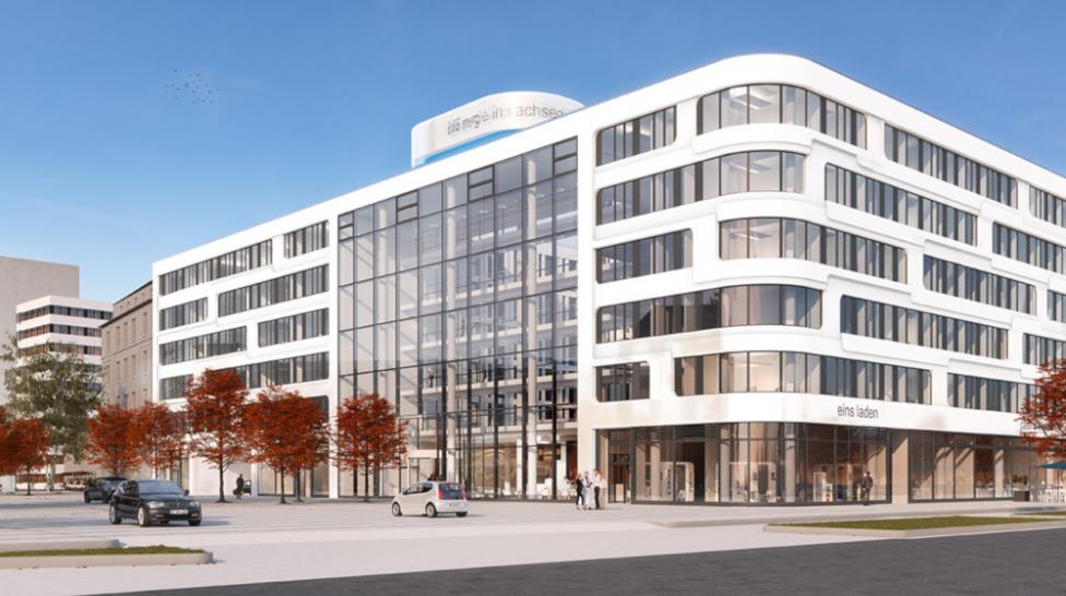Johannis-Quartier: Super-8-Hotel eröffnet und Büroteil übergeben: In Chemnitz tut sich einiges. Direkt neben dem zukünftigen Großquartier 