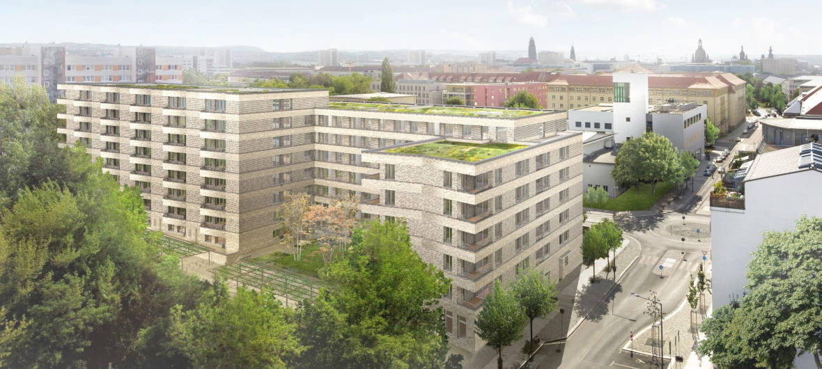 Johannquartier: 200 neue Wohnungen für Dresden