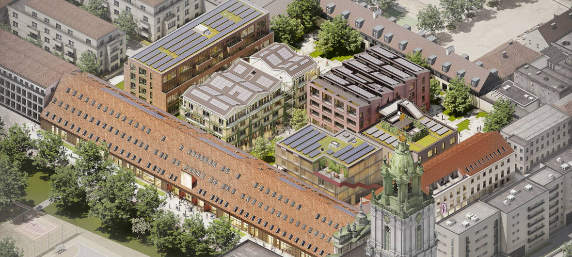 Richtfest am KreativQuartier in Potsdam: Rohbau des Langen Stalls steht: Für das KreativQuartier der Projektpartner Glockenweiß GmbH und ASSIDUUS Development GmbH wurde die Baugenehmigung erteilt. Ziel ist ein Stadtquartier für die Kreativwirtschaft auf der Grundlage moderner Nachhaltigkeit.